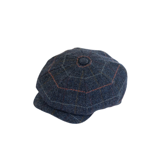 Gatsby Wool Tweed Flat Cap