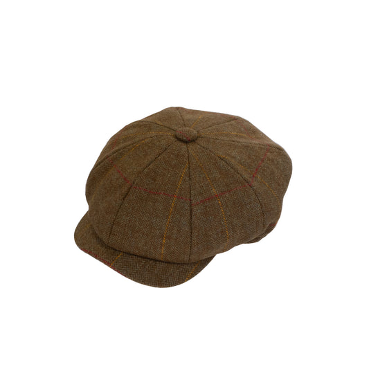 Gatsby Wool Tweed Flat Cap
