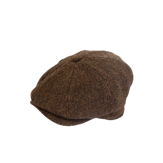 Gatsby Wool Tweed Flat Cap