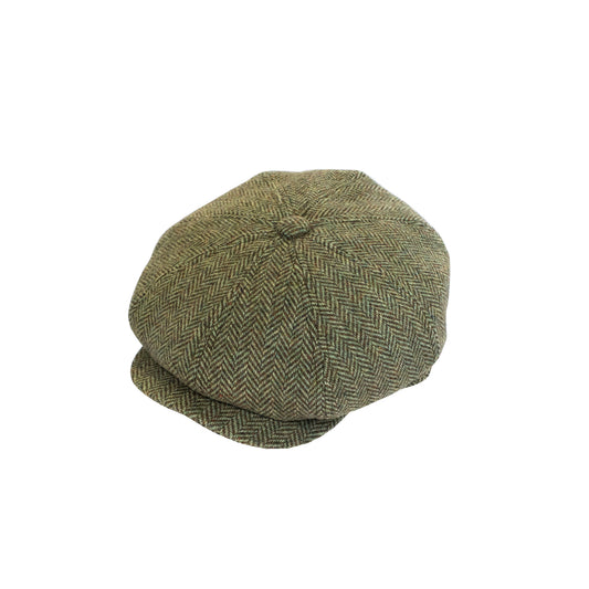Gatsby Wool Tweed Flat Cap