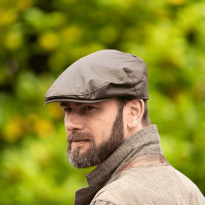 Kent Wax Cotton Flat Cap