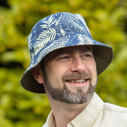 Men’s Reversible Summer Cotton Bucket Hat